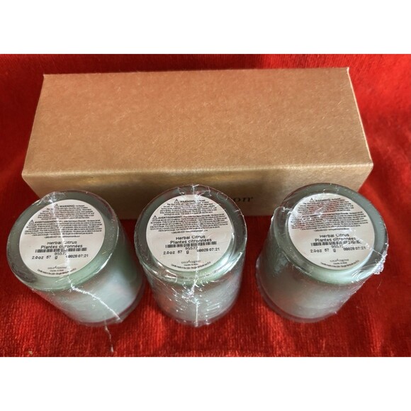Gold Canyon 3 Pack Herbal Citrus 2 1/2 inch candles NEW - Picture 4 of 6